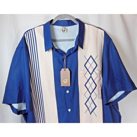 HARDADDY Other - NWT HARDADDY Men's Vintage Look Short Sleeve Button Down Hawaiian Summer XXL